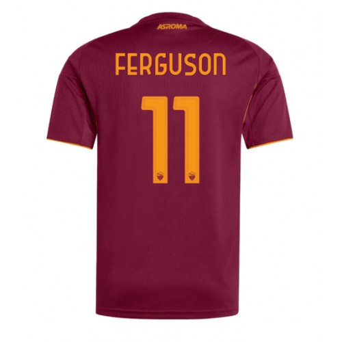 AS Roma Evan Ferguson #11 Hemmatröja 2025-26 Kortärmad AS Roma Evan Ferguson #11 Hemmatröja 2025-26 Kortärmad